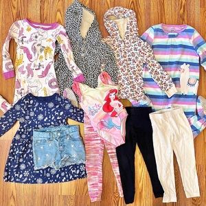 COPY - 3T Girl bundle lot (and 4T) of a variety of 12 clothing items